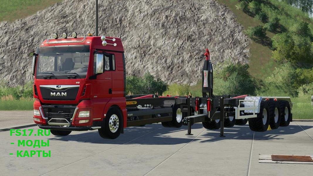 Пак MAN TGX 26.460 6X2-4 HKL V1.0.0.0 для Farming Simulator 2019