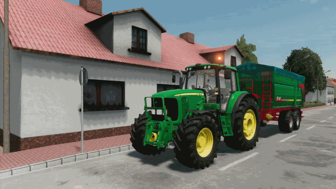 Трактор JOHN DEERE 6P V0.9 для Farming Simulator 2019