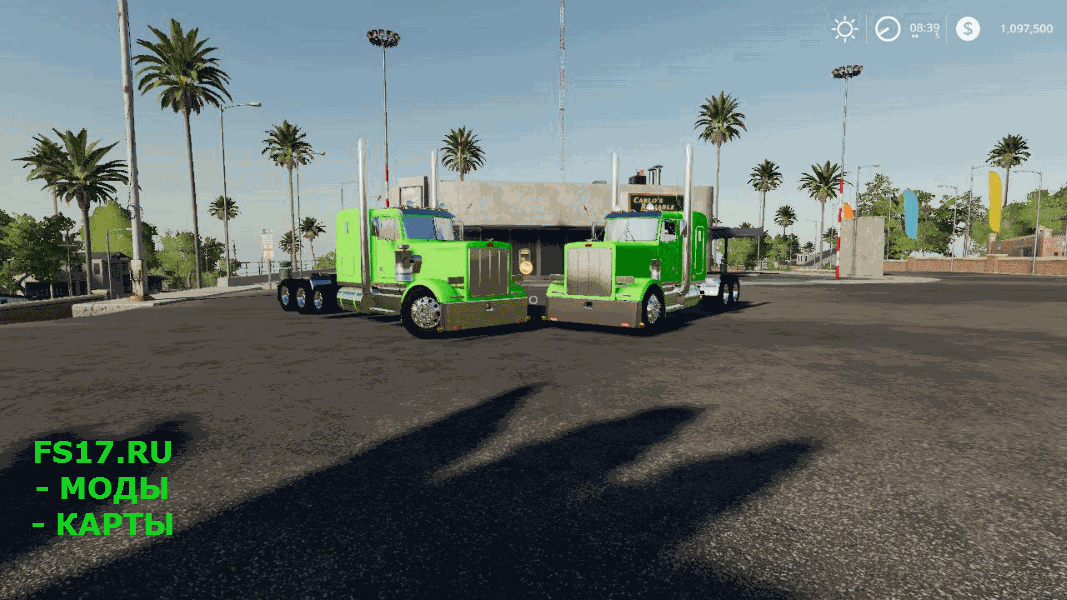 Пак PETERBILT 359 V1.0.0.0 для Farming Simulator 2019
