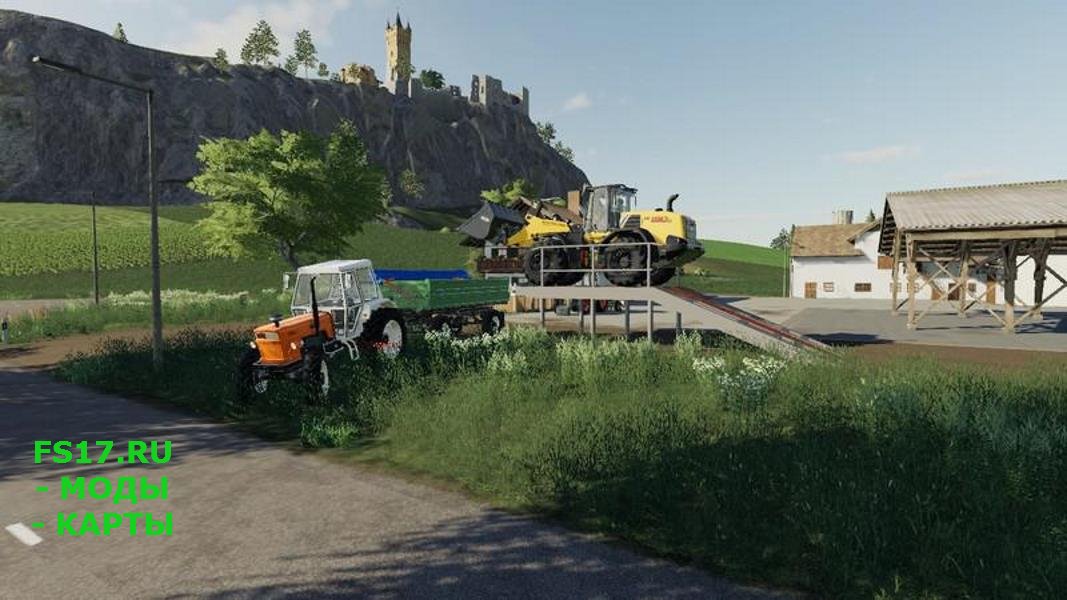 Покупаемая рампа PLACEABLE RAMP V1.0.0.0 для Farming Simulator 2019