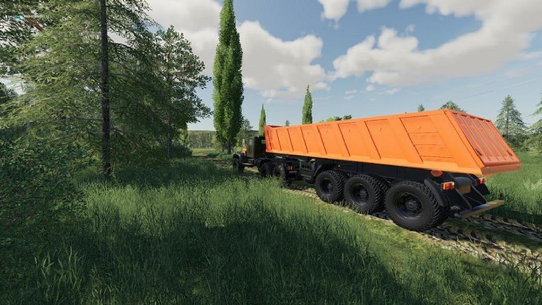 Полуприцеп МАЗ-953000-017 v 1.0 для Farming Simulator 2019