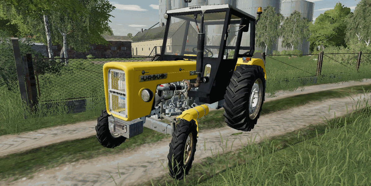 Трактор URSUS C-360 ZOLTY V1.0.2.0 для Farming Simulator 2019