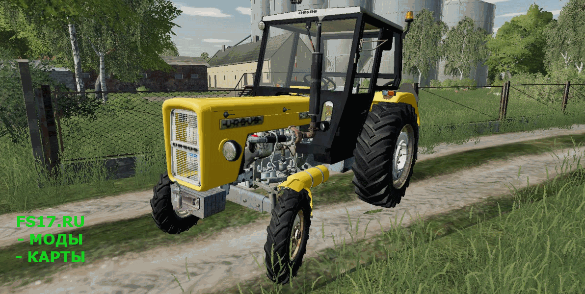 Трактор URSUS C-360 ZOLTY V1.0.2.0 для Farming Simulator 2019