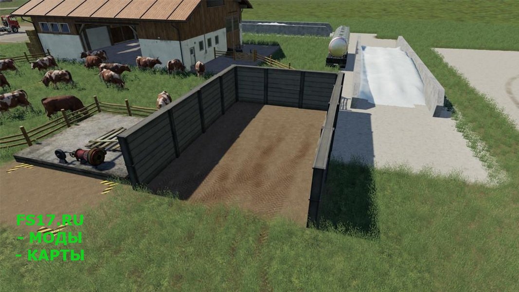 Скрипт REALFILLMANUREHEAPS V19.0.0.0 для Farming Simulator 2019