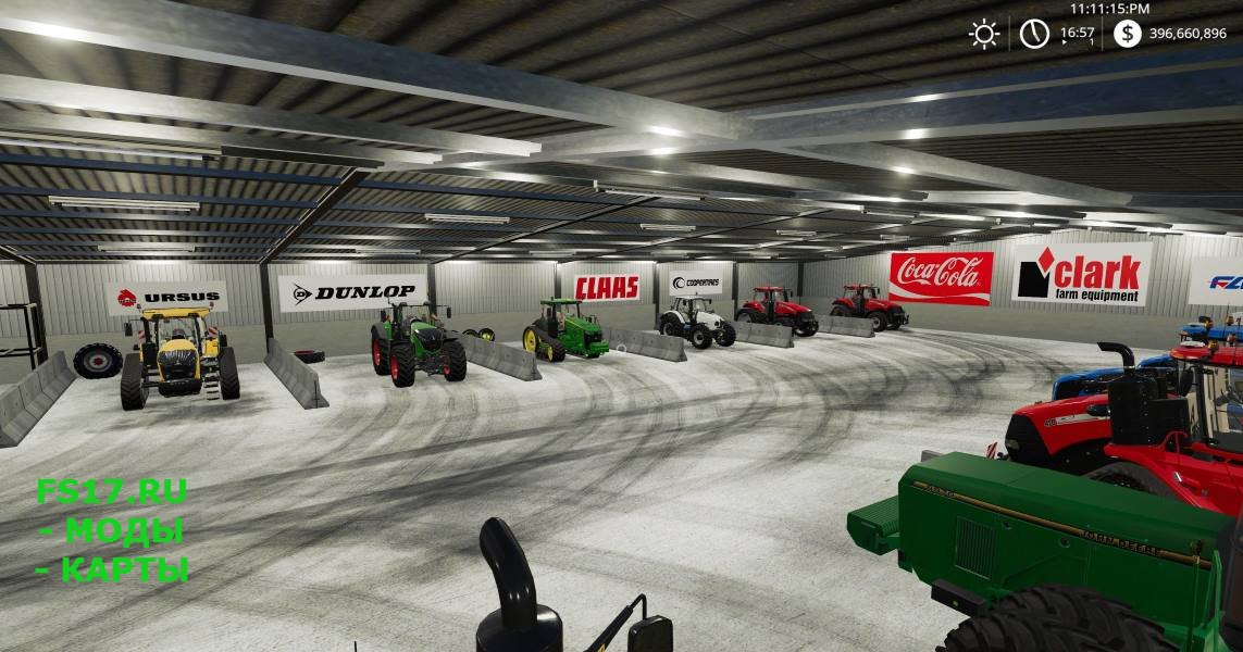 Пак AC 2500S PLACABLE SHED PACK V1.1 для Farming Simulator 2019