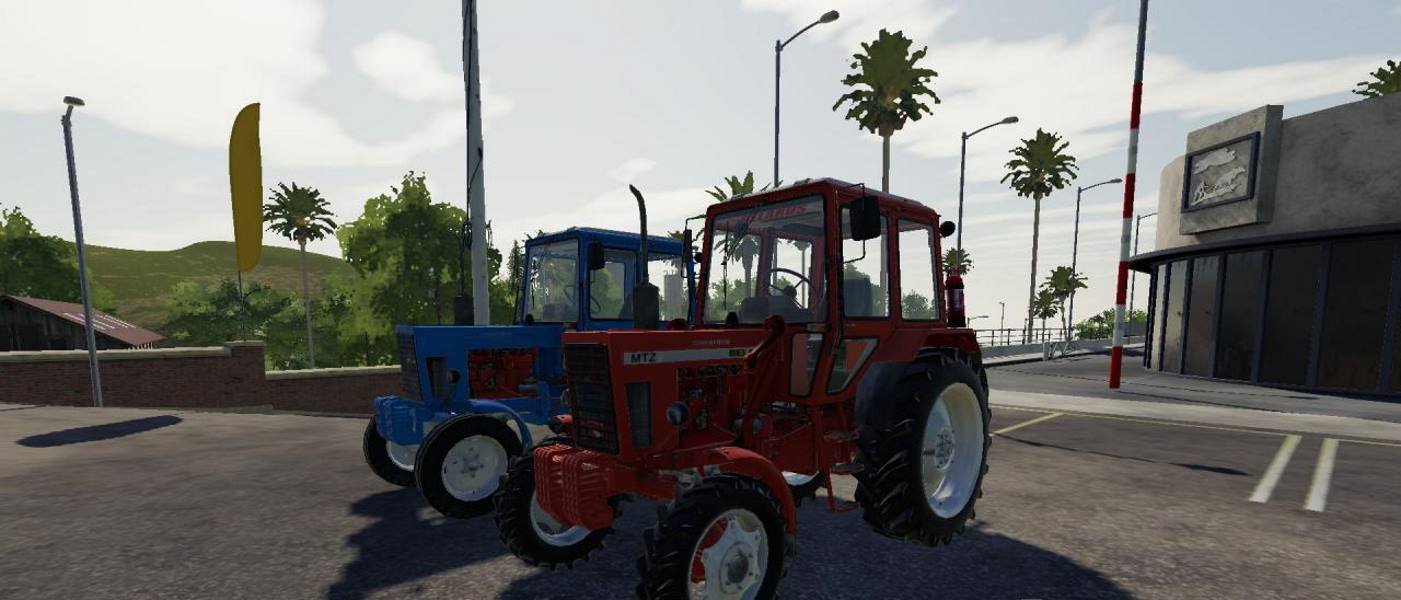Пак тракторов МТЗ 80 и 82 v 1.0 для Farming Simulator 2019