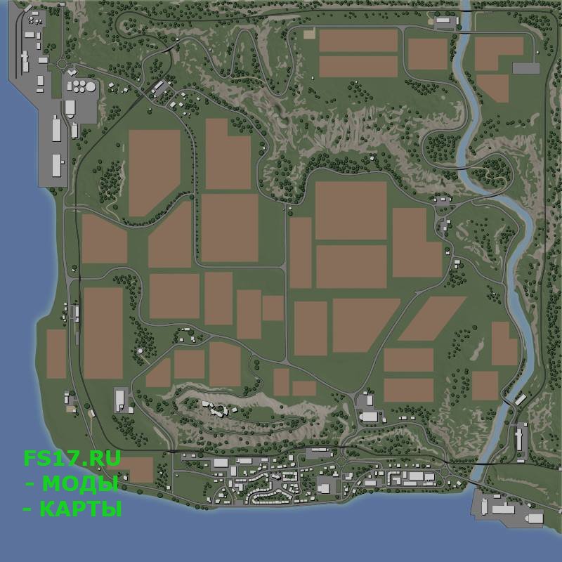Карта FELSBRUNN SE V1.0.0.0 для Farming Simulator 2019