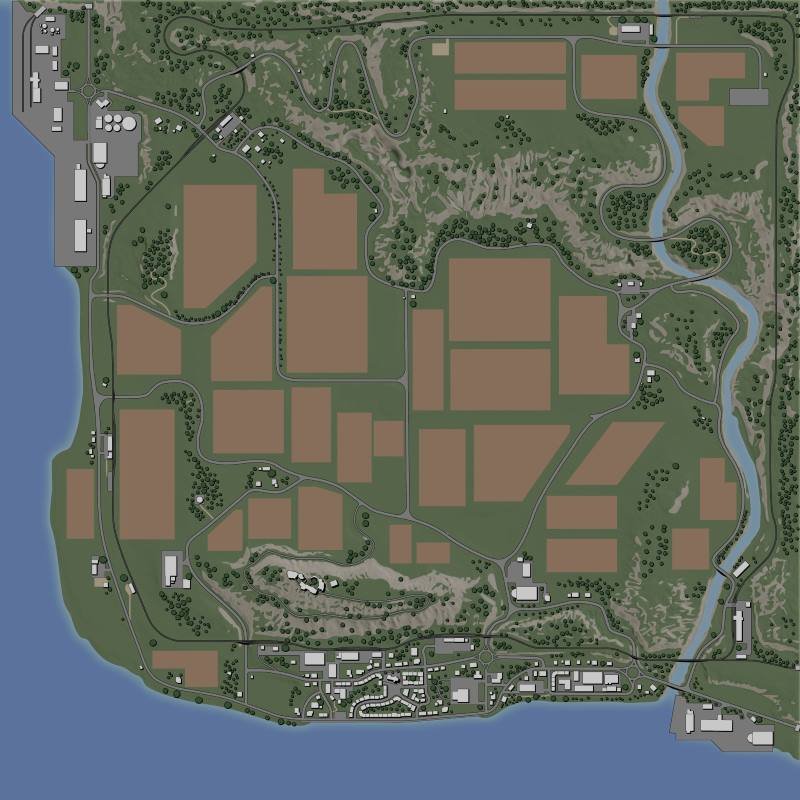 Карта FELSBRUNN SE V1.0.0.0  для Farming Simulator 2019
