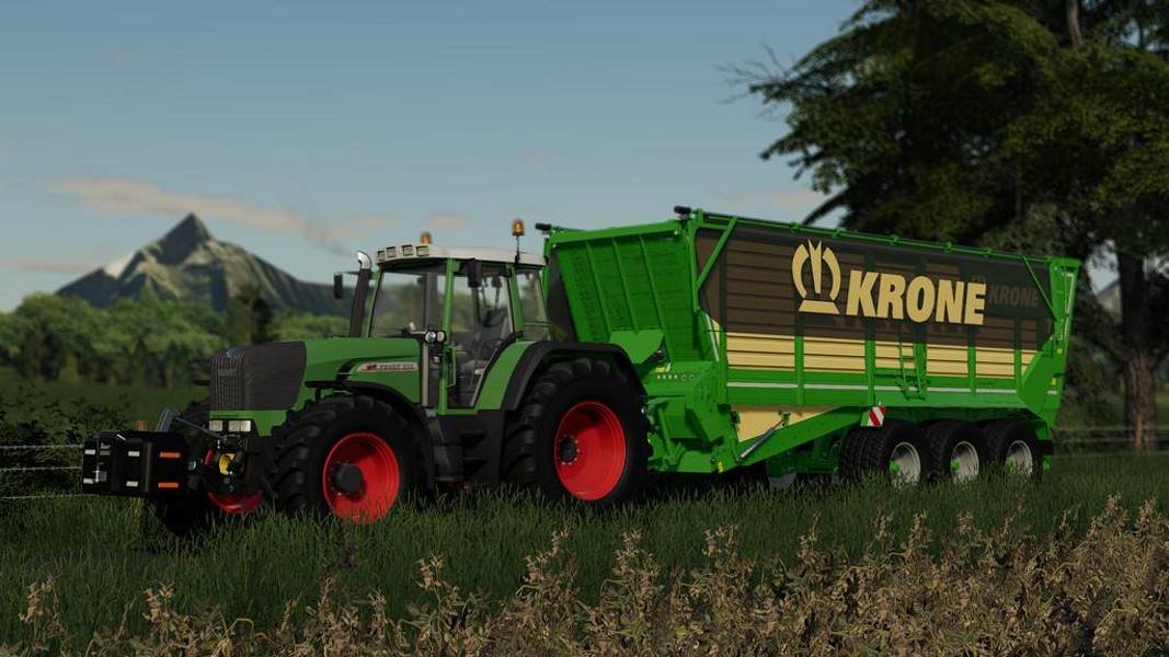 Прицеп KRONE TX 460D V1.0.0.0 для Farming Simulator 2019