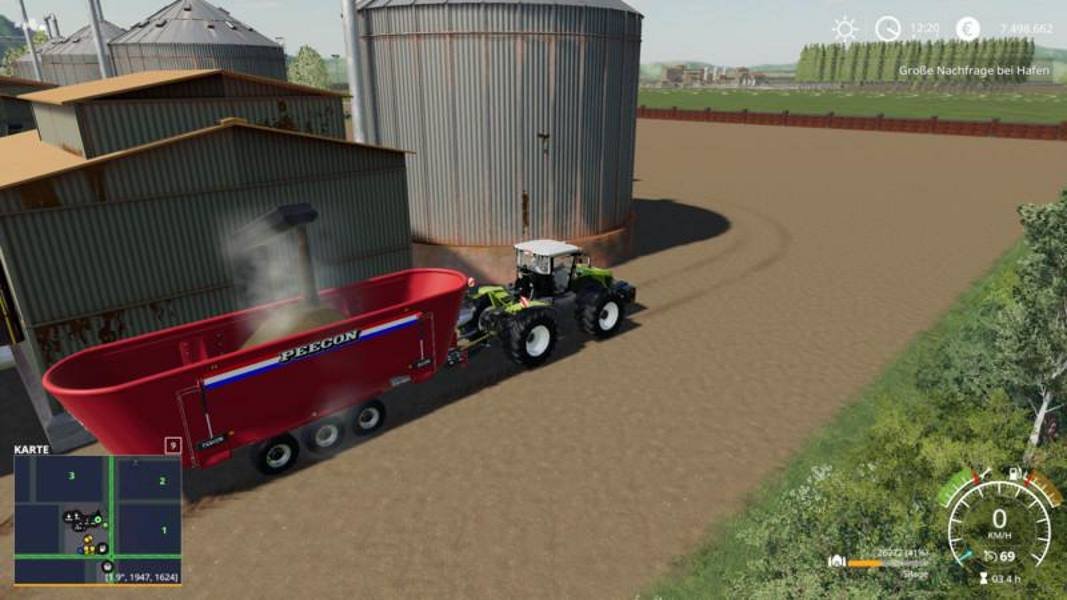 Производство силоса SILAGEPRODUCTION V1.0.0.3 для Farming Simulator 2019