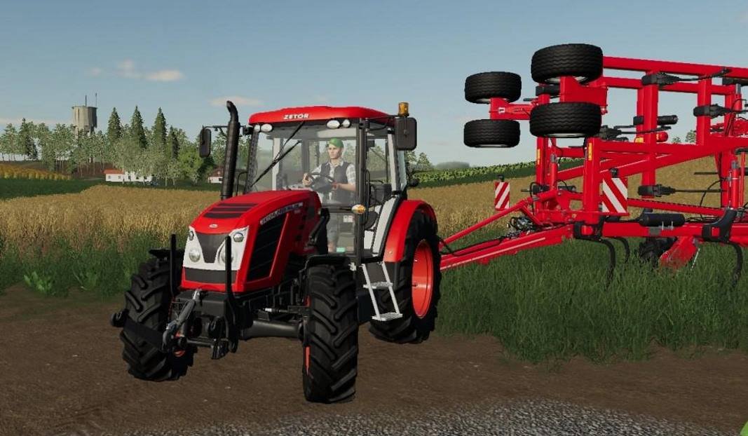 Трактор ZETOR PROXIMA POWER 120 V1.0.0.0 для Farming Simulator 2019