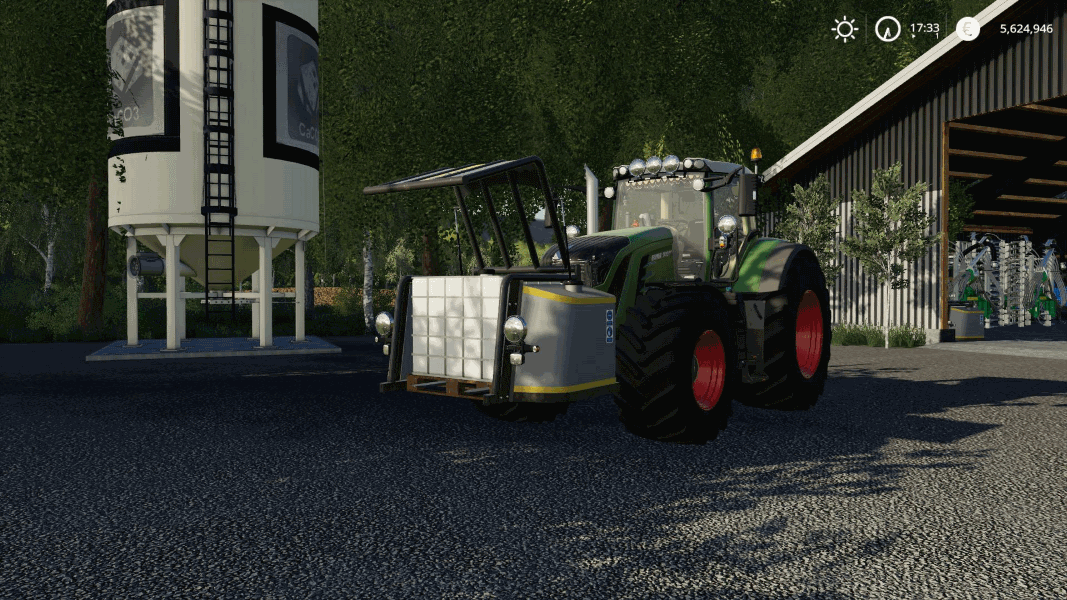 Навесная емкость SYREN FRONTTANK v 2.0.0.1 для Farming Simulator 2019