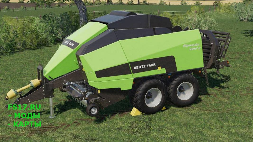 Тюкопресс DEUTZ FAHR BIGMASTER 5912 D V1.0.0.0 для Farming Simulator 2019