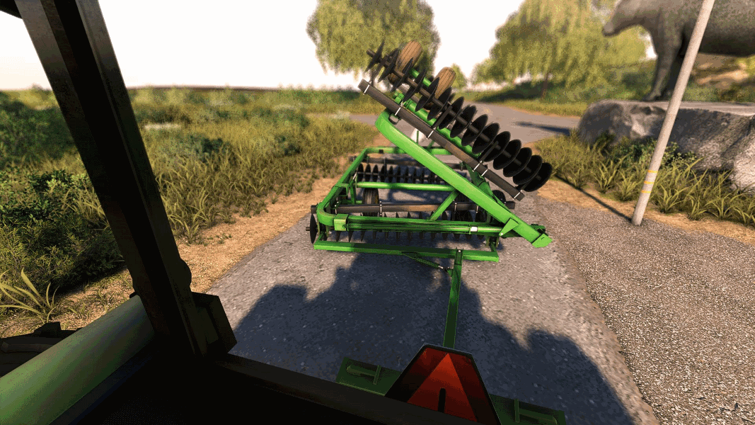 Плуг JOHN DEERE 220 DISC V1.0 для Farming Simulator 2019