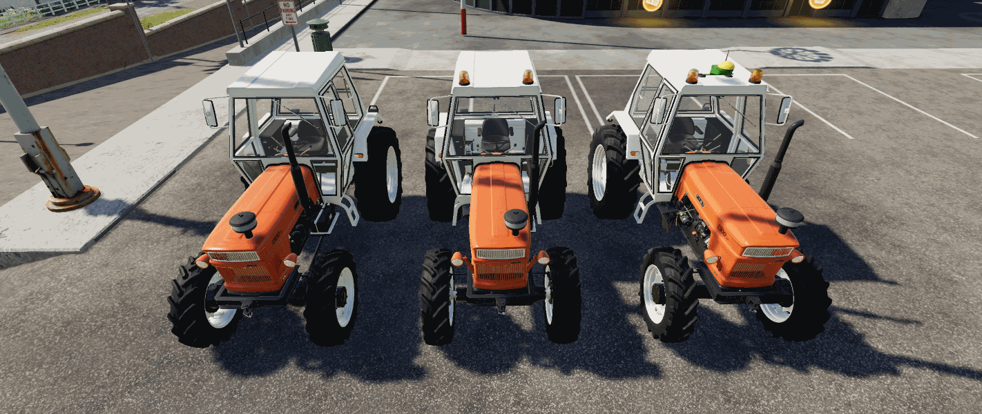 Трактор FIAT 1300 DT BY GAMLING V1.0.0.1 для Farming Simulator 2019