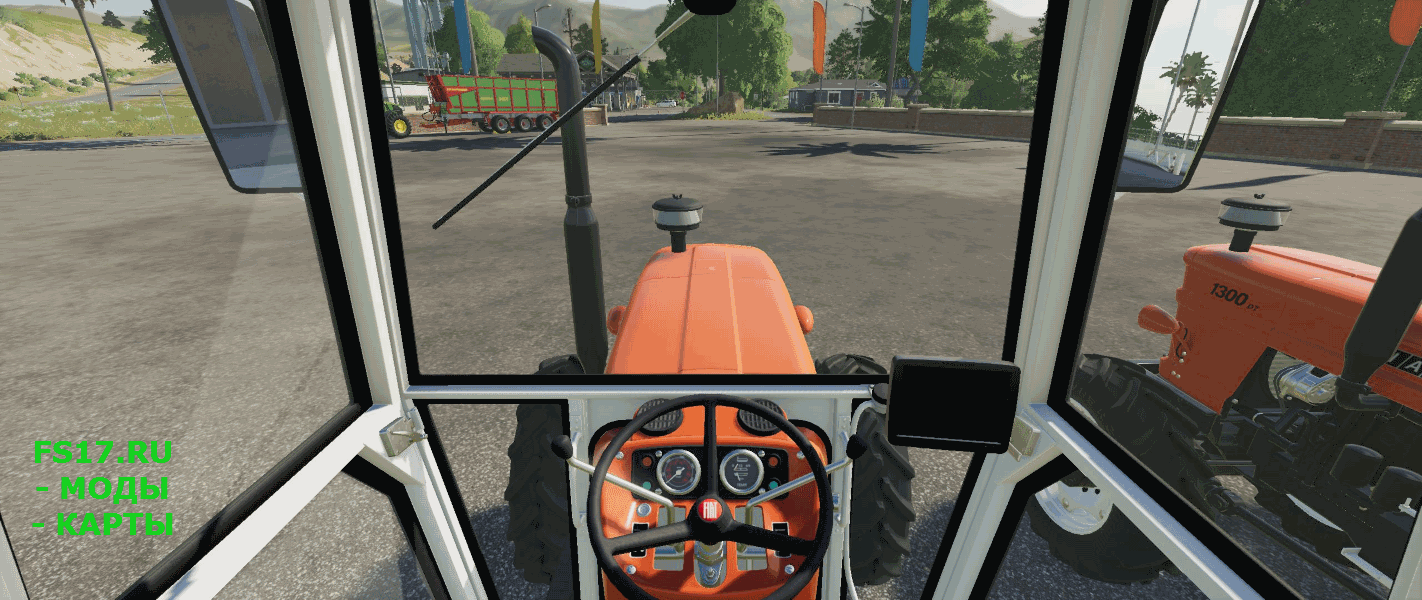 Трактор FIAT 1300 DT BY GAMLING V1.0.0.1 для Farming Simulator 2019