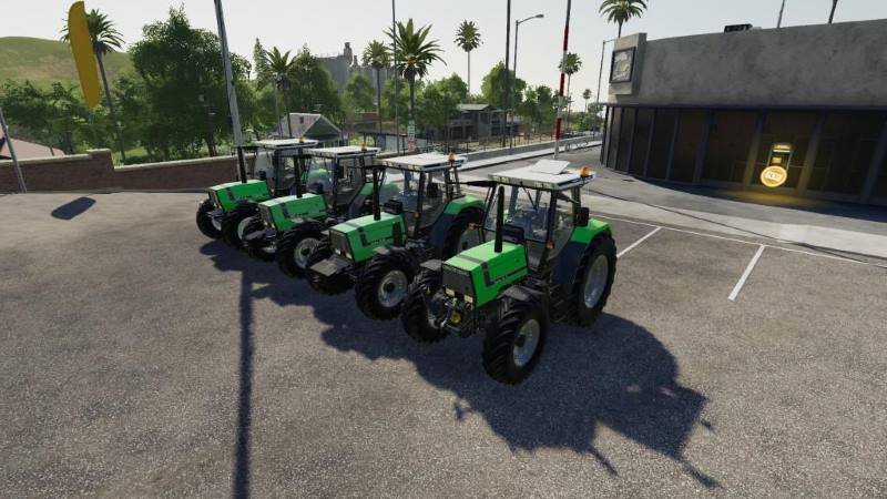 Трактор DEUTZ-FAHR AGROSTAR SERIE 4 V1.0.0.0 для Farming Simulator 2019