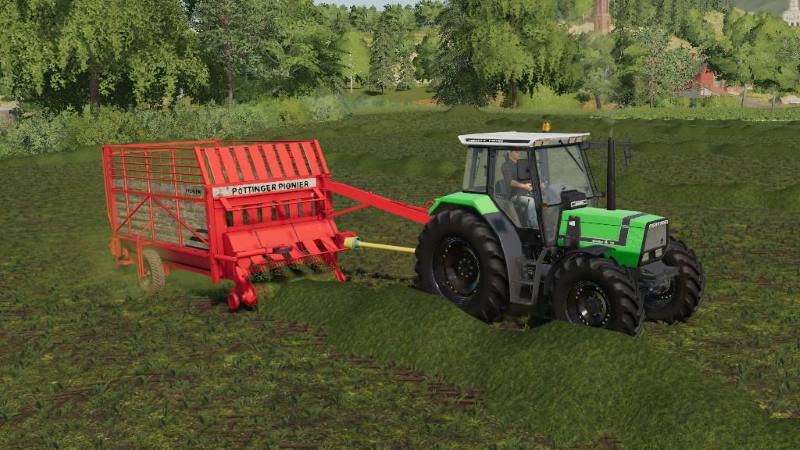 Трактор DEUTZ-FAHR AGROSTAR SERIE 4 V1.0.0.0 для Farming Simulator 2019