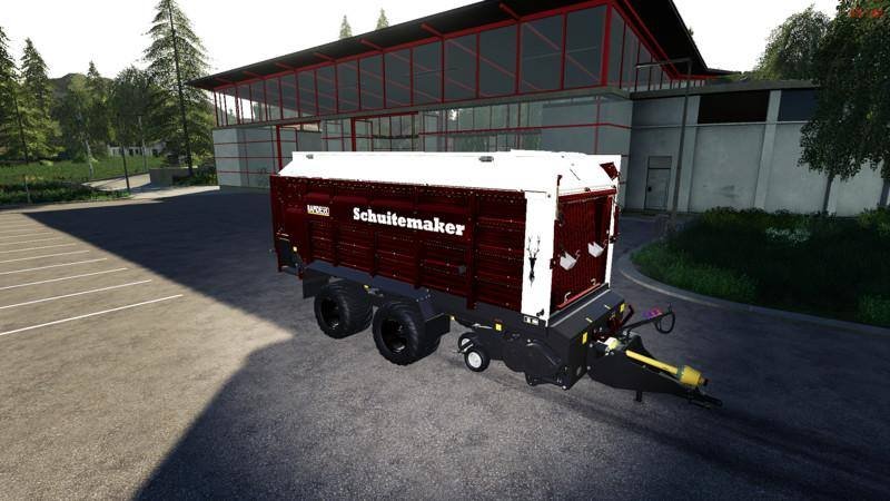 Прицеп подборщик LADEWAGEN WITH EXTRAS V1.0.0.0 для Farming Simulator 2019