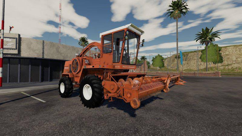 Кормоуборочный комбайн ДОН 680 v 1.1 для Farming Simulator 2019