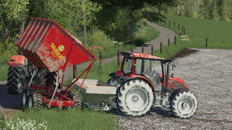 Прицеп KVERNELAND TAARUP 107 V1.0.0.0 для Farming Simulator 2019