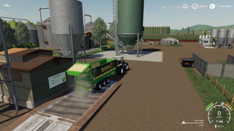 Производство сена GRASS DRYING V1.0.3.0 для Farming Simulator 2019