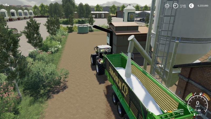 Производство извести PLACEABLE LIME PRODUCTION WITH LEVEL INDICATORS V1.0 для Farming Simulator 2019