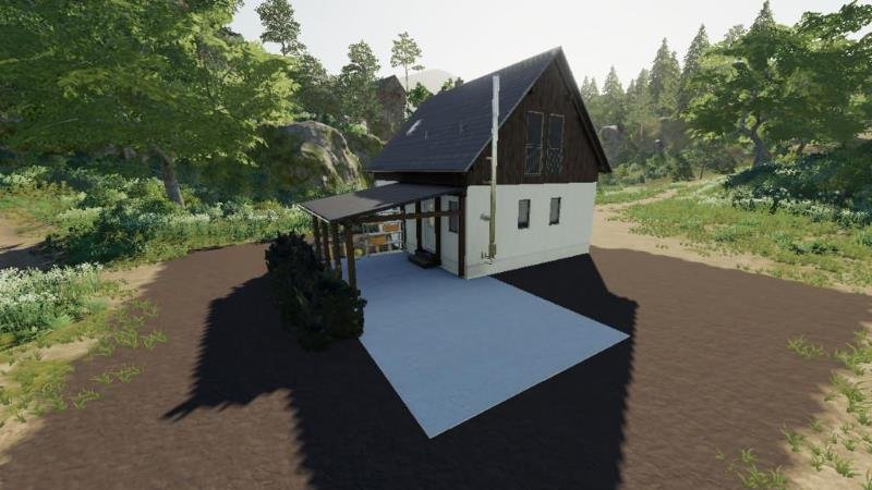 Фермерский дом SMALL FARMHOUSE V1.0.0.3 для Farming Simulator 2019