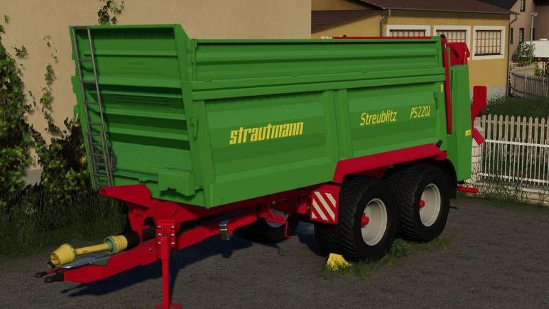 Разбрасыватель навоза STRAUTMANN PS2201 V1.0.0.0 для Farming Simulator 2019