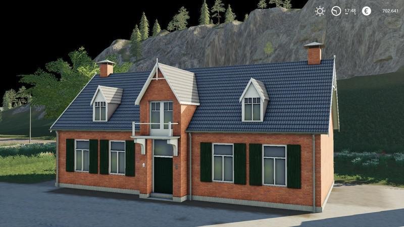 Дом LUXURY HOUSE V1.0.0.0 для Farming Simulator 2019