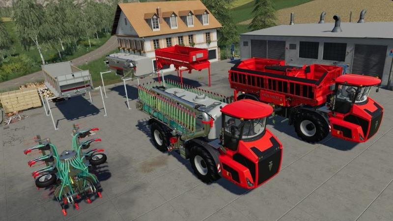 Пак HOLMER TERRA VARIANT DLC V1.0.2.0 для Farming Simulator 2019