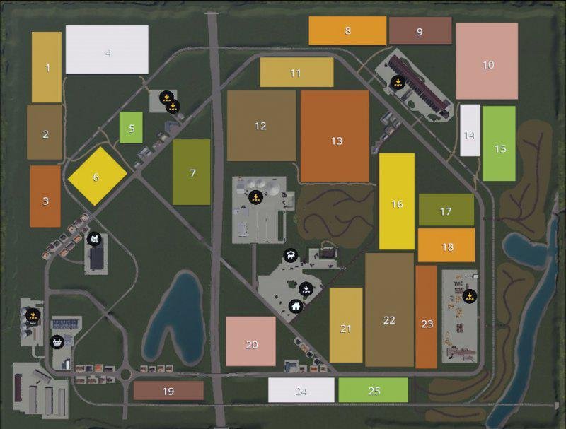 Карта POMURSKA RAVNICA V1.0.0.0 для Farming Simulator 2019