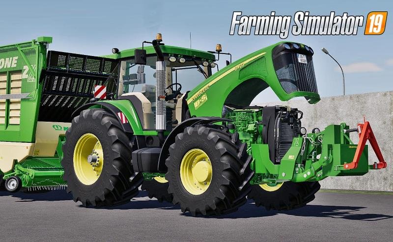 Трактор JOHN DEERE 8020 SERIES V1.0 для Farming Simulator 2019