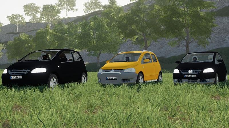 Пак автомобилей VW FOX V1.0.0.0 для Farming Simulator 2019