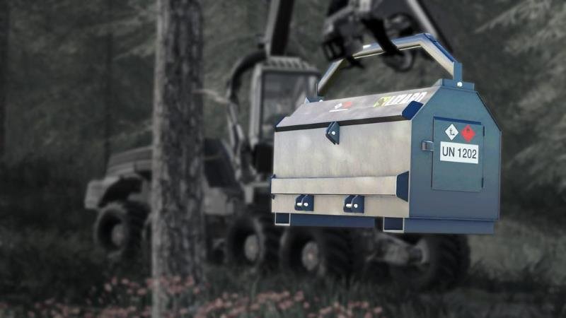 Емкость для топлива FUEL SAFE V1.0.0.0 для Farming Simulator 2019