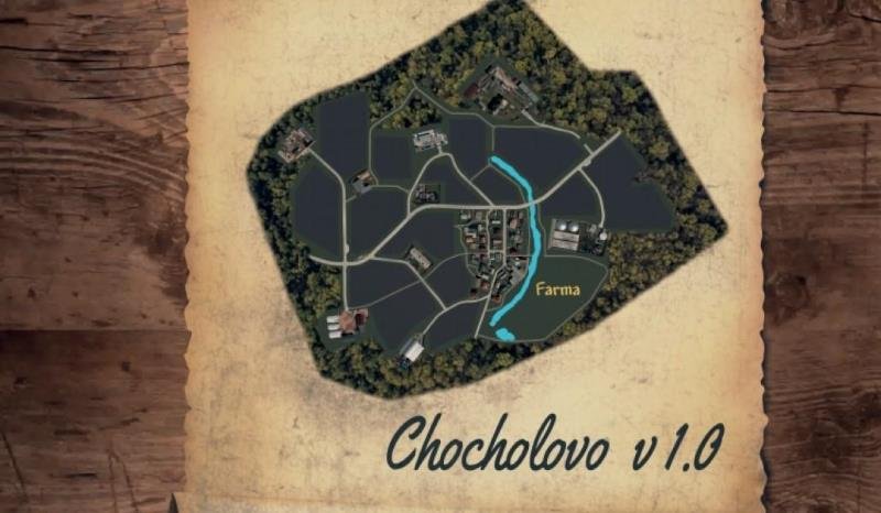 Карта CHOCHOLOVO SLOVAKIA MAP V1.0 для Farming Simulator 2019