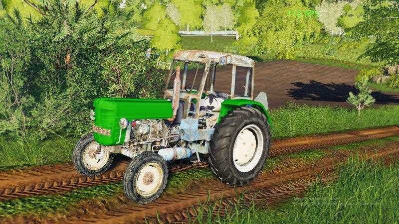 Трактор URSUS C4011 ZIEL V1.0.0.0 для Farming Simulator 2019
