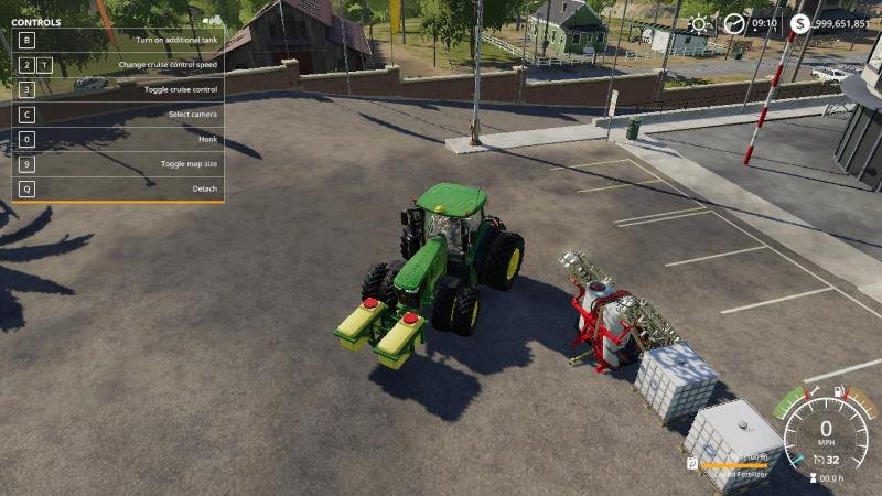 Навесная емкость DUBEX FERTILIZER TANK BETA для Farming Simulator 2019