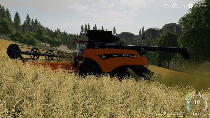 Комбайн CAT LEXION PACK V1.0.0.4 для Farming Simulator 2019