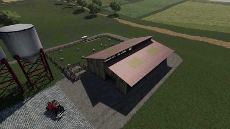 Овчарня SHEEP HUSBANDRY V1.0.0.0 для Farming Simulator 2019