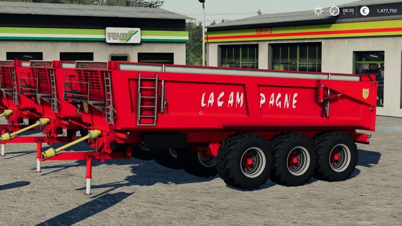 Прицеп LACAMPAGNE 1.0 для Farming Simulator 2019
