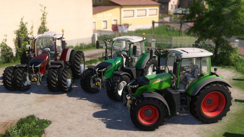 Трактор FENDT 728 PROTOTYP V1.0.0.1 для Farming Simulator 2019