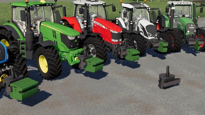 Противовес WEIGHT MX 750KG V1.0.0.0 для Farming Simulator 2019