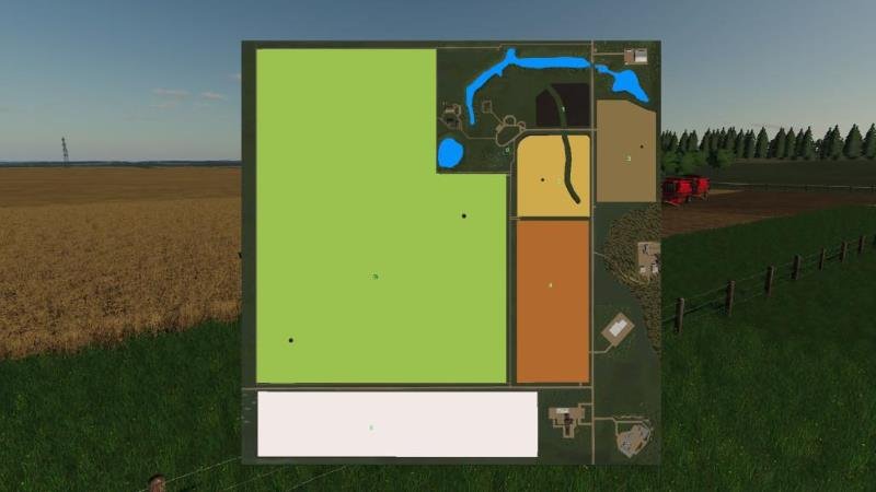 Карта DAHL RANCH V1.0.0.0 для Farming Simulator 2019