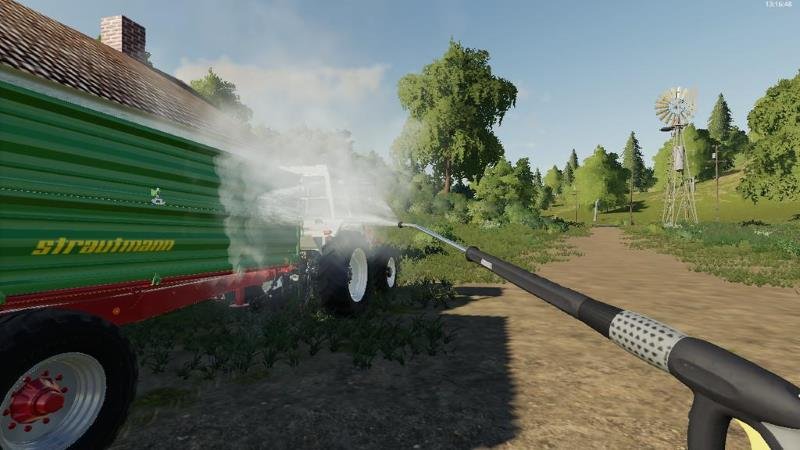 Farming simulator 19 мойка для техники