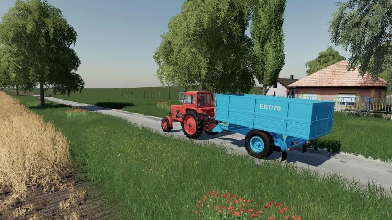 Пак прицепов EB7/70 PACK V1.1.0.1 для Farming Simulator 2019