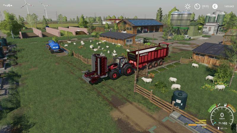 Овчарни SHEEP STABLE 2000 V1.3.0 для Farming Simulator 2019