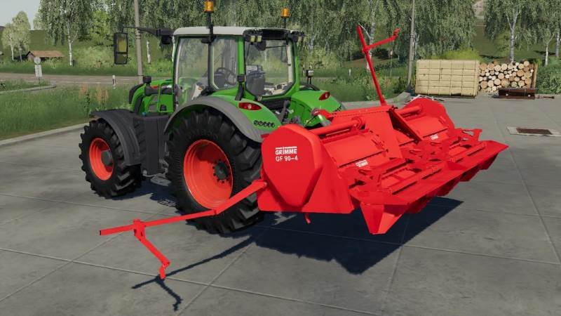 Культиватор GRIMME GF90 4 V1.0.0.0 для Farming Simulator 2019