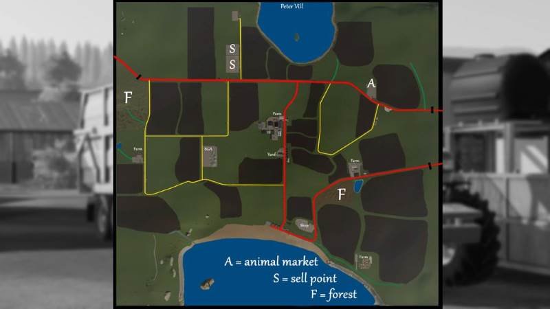 Карта PETERVILL FARM V1.0.0.0 для Farming Simulator 2019