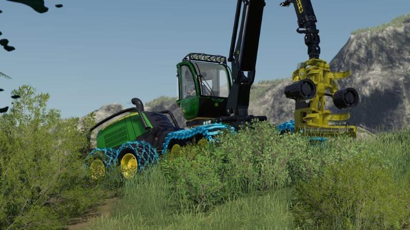 Харвестер JOHN DEERE 1170G V1.0.0.0 для Farming Simulator 2019